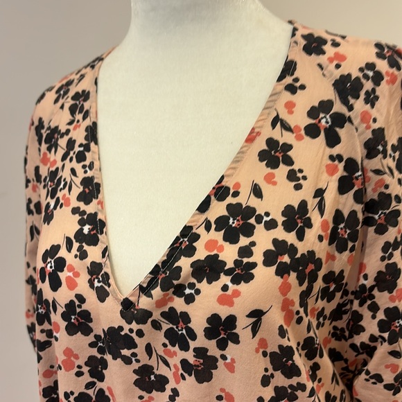 Johnny Was calme v neck tiered floral  dress size XS NWT - Picture 7 of 9